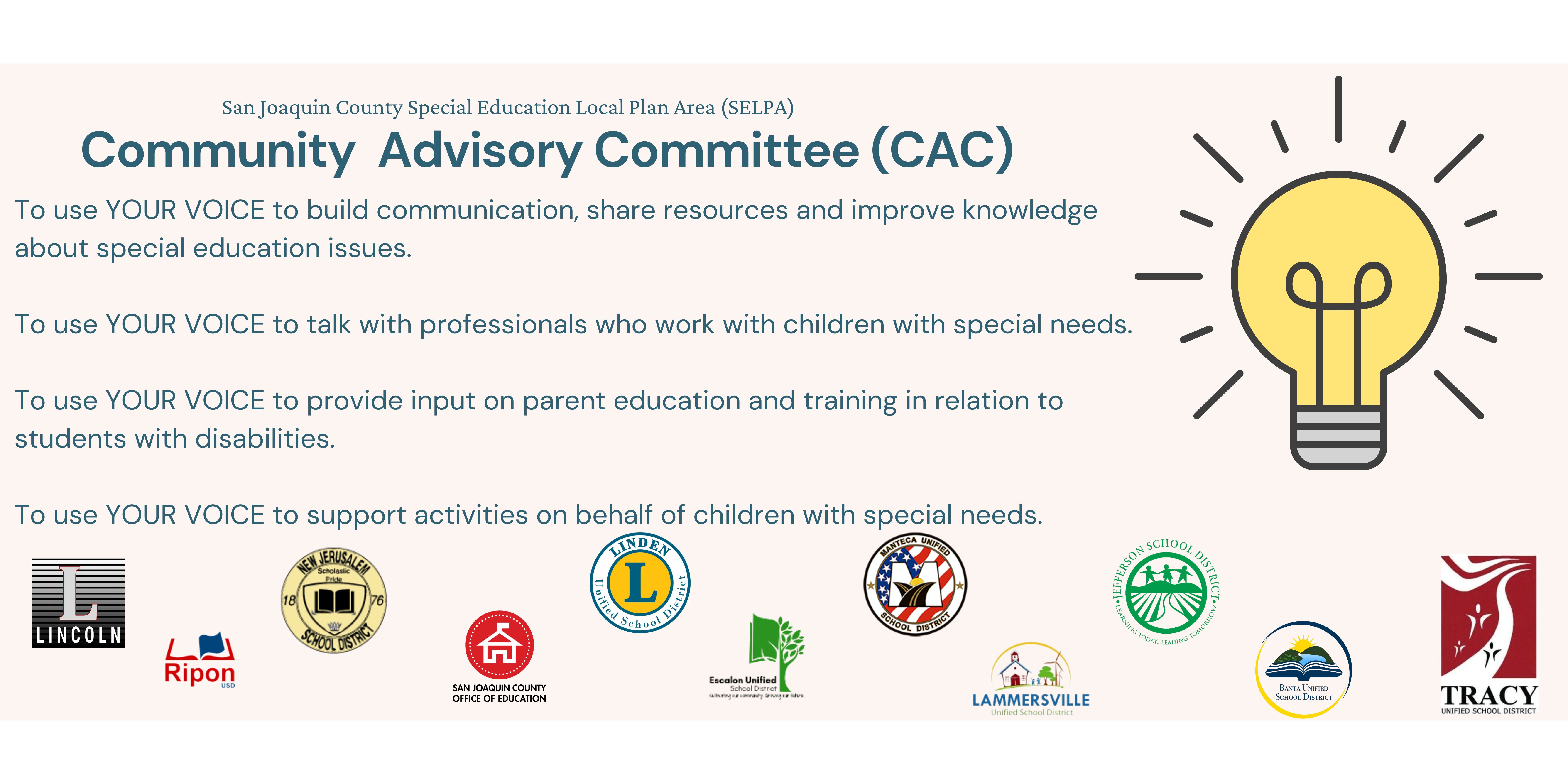 Community Advisory Committee(CAC) Brochure